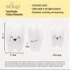 Nerdbugs Tooth Plush - The Molar The Merrier! - Dentist & Oral Surgeon Gift / Tooth Fair Pillow view 2