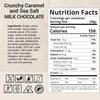 Milkboy Swiss Chocolates Milk Chocolates - Alpine Milk Chocolate Bars with Crunchy Caramel Sea Salt - Gluten-Free Non-GMO All Natural - Made in Switzerland - 3 oz, Pack 1 view 2