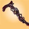 Wooden Cane Walking Stick Disabled&Elderly Lightweight Solid Wood Canes, Men&Women Hiking Wood Walking Sticks Mountaineering Crutch Durable Wood Canes (Color : Crimson, Size : 93cm) view 2