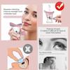 Eye Wash Cup,Eye Wash Cleaner Kit Silicon Manual Air Pressure Eye Cleaning Cup Tool Effective Eye Rinse Clean Dust Makeup Irritants,Transparent with Storage Container Eye Cup Soothing Tired Eyes(Pink) view 2