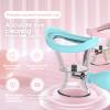 Eye Wash Cup,Eye Wash Cleaner Kit Silicon Manual Air Pressure Eye Cleaning Cup Tool Effective Eye Rinse Clean Dust Makeup Irritants,Transparent with Storage Container Eye Cup Soothing Tired Eyes(Pink) view 4