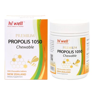 Hi Well Premium Propolis 1050 500Tablets