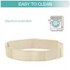 Soft Breathable Peritoneal Dialysis Belt Adjustable PD Catheter Holder Accessories Discreet for Safety Secure Transfer Set Peg Feeding Tube Supplies Men Women Beige Large view 4