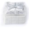 Aokbean 100 Pack Mini Pillow Candy Box Small Gift Boxes with 50 Yards Ribbon for Christmas Wedding Party Favor Gift, Jewelry or Soap Packaging (Silver Stripes) view 4