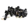 40pcs High Heel Replacement Tips, High Heel Cap for Womens Shoe Heel Repair view 1