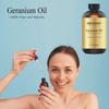First Botany, 100% Pure Geranium Essential Oil - Premium Geranium Oil for Aromatherapy, Massage, Topical & Household Uses - 1 fl oz (Geranium) view 3
