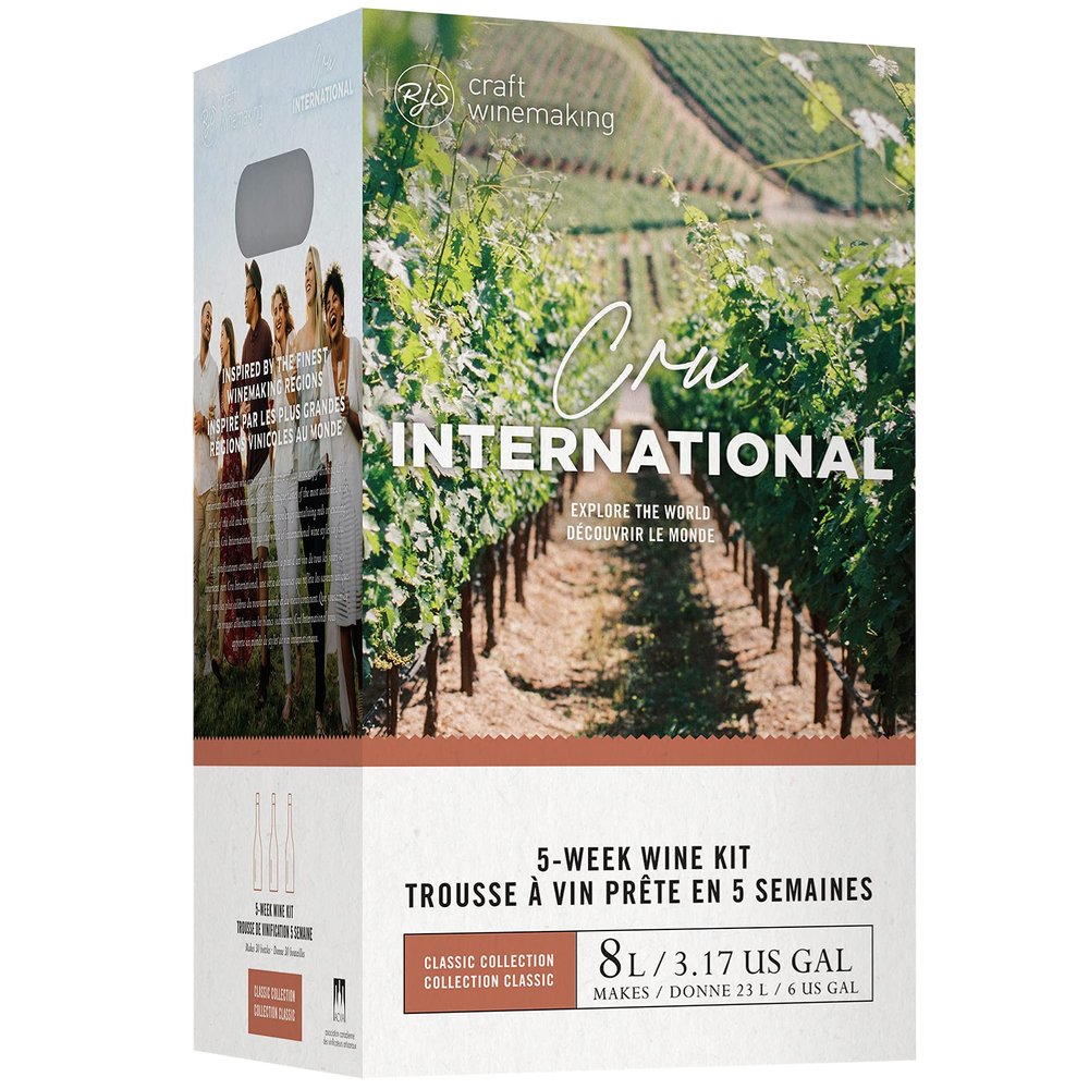 WINE KIT CINT South African Chenin Blanc Cru International RJS Craft Winemaking 8L Ingredient Kit (RJ Spagnol's)