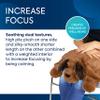 Bouncyband Weighted Sensory Kids Washable Puppy Lap Pad  Therapeutic 15x14 5lb Lap Pad for Kids  Perfect for The Classroom view 3