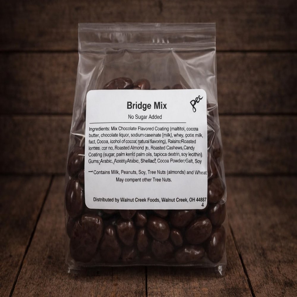 Chocolate Bridge Mix No Sugar Added