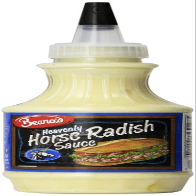 BEANOS SAUCE HORSERADISH, 8 OZ,Pack of 3 - SET 2, 8 Ounce 2 Pack of 3