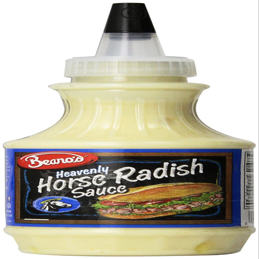 BEANOS SAUCE HORSERADISH, 8 OZ,Pack of 3 - SET 2, 8 Ounce 2 Pack of 3