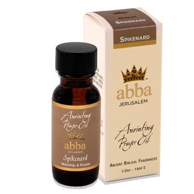 Abba Christian Products Spikenard Anointing Oil (1/2 oz) 1 pk, 1/2 Ounce
