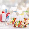 Newkita 100PCS Small Cellophane Bags, 5x7 Clear Gift Rice Crispy Candy Cake Pop Party Favor Bags with 4 Ties Christmas Thanksgiving Halloween Treat bags view 4