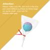 100PCS Small Cellophane Bags, 3x4 OPP Rice Crispy Bags for Gift Goodie Favor Candy Cake Pop Birthday Party Cookies Christmas New Year Wedding Party (3'' x 4'') view 3