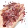 100g Natural Polished Strawberry Quartz Tumbled Gemstones Crystal Gravel Stone for Home Decor,100g 5-7mm, view 1