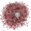 100g Natural Polished Strawberry Quartz Tumbled Gemstones Crystal Gravel Stone for Home Decor,100g 5-7mm, view 3