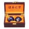 1.97'' Chinese Baoding Balls Hand Exercise Massage Balls with Box Blue Yin Yang Balls with Chimes Parents Gift TQGJBS103 view 1