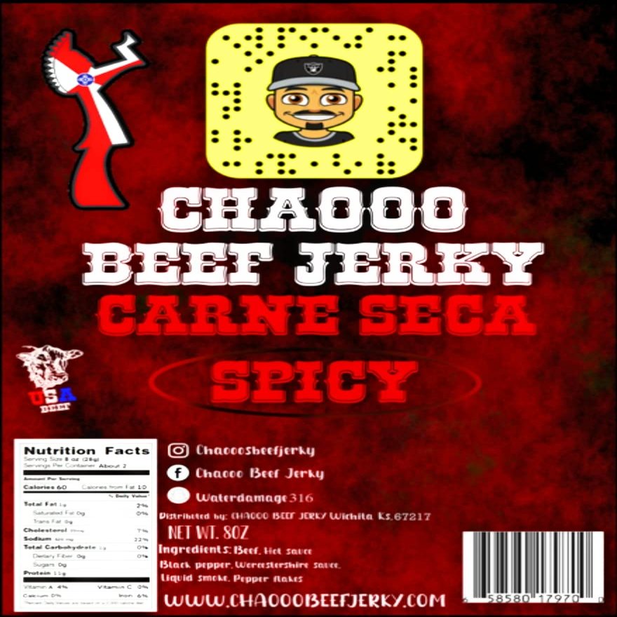 Beef jerky regular spicy