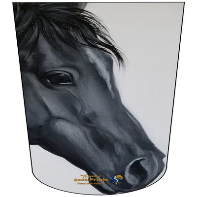 Amputee Sock BTKA,"Horse Headshot V3" 3ply Stump Sock