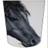 Amputee Sock BTKA,"Horse Headshot V3" 3ply Stump Sock view 1