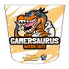 Amputee Sock ATKA, "Gamersauraus V3", 3PLY Residual Wound, Over Shrinker Sock view 1