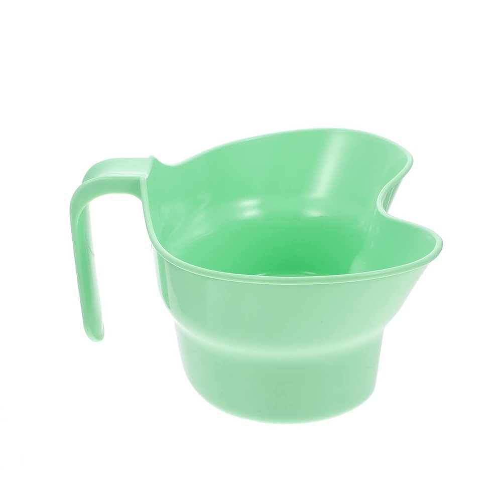 DOITOOL Mouthwash Cup for Elderly Bedridden Patients Portable Toothbrush Rinse Cup with Comfortable Grip 7.9X4.3X3.1 Inch Suitable for Oral Care and Bed Use