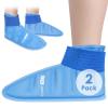 ComfiTECH Foot Ice Pack Wrap for Feet, Cooling Boot for Ankle, Cold Heel Pad for Plantar, Medium view 1