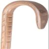Wooden Cane Walking Stick Natural Wood Wooden Canes for Men Women, Handcrafted Wooden Walking Stick Lightweight and Strong, 230Lb Weight Capacity Affordable Gift Wood Canes view 3