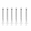 Wonder O-ring Syringe - 1 ml Luer-Tip Syringe -Silicone Sterile Silicone O-ring Syringes for Handfeeding Animals, Administering Supplements, Measuring Liquids and More (6 pack) view 1