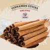 52USA Organic Cinnamon Sticks, Cinnamon 8oz (226g), Cinnamon Sticks Whole, 100% Raw, USDA & Kosher Certified, Gluten Free, Non-GMO, Pure & Fresh Cinnamon, Perfect for Baking, Cooking & Beverages view 3