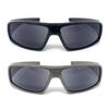 The Unisex Wrap Around Terminator Sports Wrap Style Sun Reader Reading Sunglasses + 2.50 (Black and Dark Silver) view 1