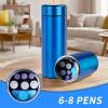 60H Insulin Pens Cooler Hold 6-8 Pens Travel Case Medication Cooler for Travel TSA Approved Medicine Cooler Medical Diabetic Travel Cooler Bag Epipen Carry Case Blue view 4