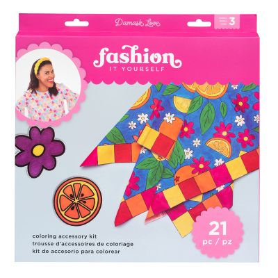 American Crafts Damask Love Color by Number Kit