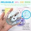 4PCS Boo Boo Ice Pack, Reusable Ice Pack, Auxiliary Fever Reduction, Hot Cold Pack for Injuries, Wisdom Teeth, Colic, Gas and Upset Stomach, Pain Relief, Fever, Headaches view 3