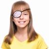 6 Pcs Eye Patches for Kids, Silk Cute Lazy Patch with Elastic Strap for Single Right or Left Eye 6 Styles view 3
