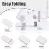Gersoniel 50 Pcs Kraft Soap Boxes Packaging for Homemade Soap Making Supplies for Party Favor No Window Empty Treats Wrapping Packaging 3.8 x 2.8 x 1.2 Inch(White) view 3