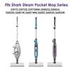 4 Pack Steam Mop Pads for Shark Lift-Away Pro Genius S3973, S3973D, S3973WM, S5002Q, S5003A, S5003D, S5004, S6001W, S6002, S6002C, S6003D, S6003W Touch-Free Dirt Grip Washable Replacement Mop Pads view 4