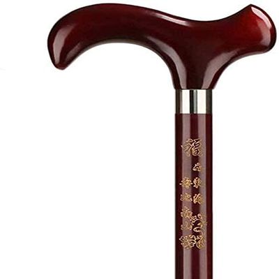 Wooden Cane Walking Stick Unisex Cane Natural Wood Walking Stick with Rubber Tip, Solid Wood Wooden Canes, 450lb Weight Capacity Affordable Gift,Canes Wood Canes (Color : 31in/80cm)