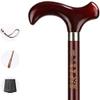 Wooden Cane Walking Stick Unisex Cane Natural Wood Walking Stick with Rubber Tip, Solid Wood Wooden Canes, 450lb Weight Capacity Affordable Gift,Canes Wood Canes (Color : 31in/80cm) view 3