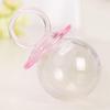 12pcs Candy Bottle, Plastic Candy Storage Box Nipple Shape Clear Candy Boxs Wedding Favor Party Plastic Candy Gift Box Decorations(Pink) view 2