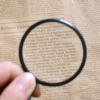 5X Portable Pocket Size Magnifying Glass Mini Folding Magnifier with PU Leather Protective Cover Lightweight Handheld Reading Magnifying Glass for Jewelry,Coin, Bud, Plant, Science, Hobby, Travel view 3