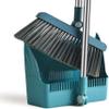 UOOD Broom and Dustpan Set, Dustpan with Brush Combo,Long Handle for Kitchen Home Office Lobby Floor Cleaning,Sweeping Stand Up Dustpan and Brush Set view 1