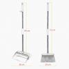 UOOD Broom and Dustpan/Dust Pan Brush Combo with Extendable Long Handle for Kitchen Home Office Lobby Floor Sweeping Broom Dusptan Brush Set view 2