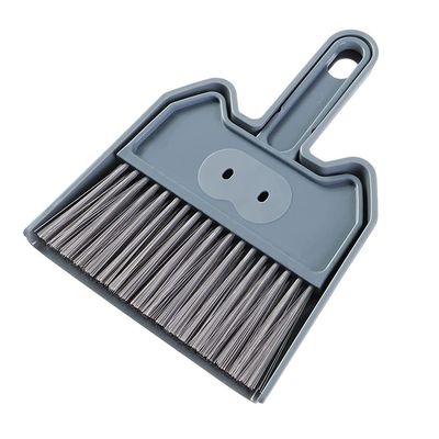 UOOD Small Broom and Dustpan Set for Home Mini Dust Pans with Brush Set Hand Dustpan and Brush Set Kids Dust Pan and Broom/Dustpan Combo Set Hangable Whisk Broom (Color : Blue)