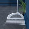 UOOD Long Handled Dustpan and Brush Set, Soft Broom Indoor Tall Dustpan and Brush Set Heavy Duty for Lobby, Kitchen and Home Floor Sweeping view 4