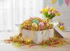 Stephanie Imports Made In USA 3-Ply Crinkle Cut Shredded Paper 2 lbs (Easter Blend) view 4