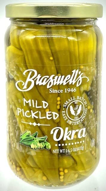 Braswell's Mild Pickled Okra