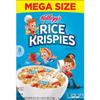 Kellogg's Rice Krispies Breakfast Cereal, Original, MEGA SIZE, 25.2oz Box (1 Box), Marshmallow Treats, Kids Snack Food view 1