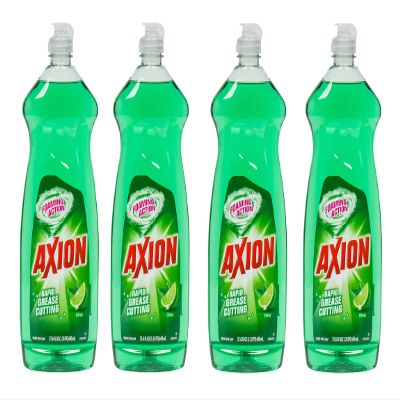 Axion Dish Liquid Soap Citrus scent - 21.6 oz each (4-Pack)