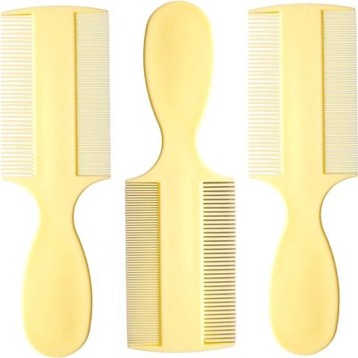 Fine Tooth Baby Comb [Pack of 144] Double Sided and Extra Fine Rounded Teeth for Newborn Babies and Infants (144)
